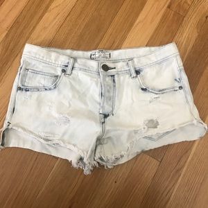 Free People Denim Shorts 27